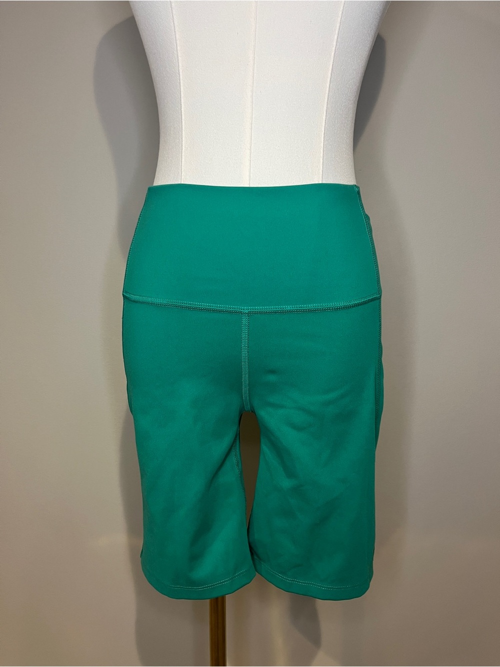 all in motion Teal High-Rise Bike Shorts